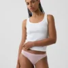 Bikini de algodón orgánico elástico súper suave
