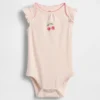 Body para bebé de algodón orgánico con estampado