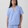 Camisa de pijama de popelín