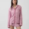 Camisa de pijama de popelín