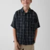 Camisas de gasa de algodón para niños