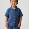 Camisas de lino y algodón para bebés y niños