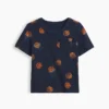 Camiseta con bolsillo para bebés y niños pequeños, combinable