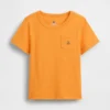 Camiseta con bolsillo para bebés y niños pequeños, combinable