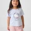 Camiseta con diseño de Hello Kitty para niños pequeños