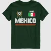 Camiseta con diseño de la camiseta de fútbol de México para niños