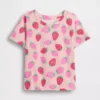 Camiseta con estampado para bebés y niños, combinable