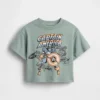 Camiseta con gráfico extragrande de Marvel para bebés y niños