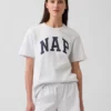 Camiseta de pijama oversize con logotipo Nap