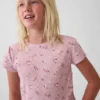 Camiseta de punto acanalado para niños