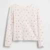 Camiseta de punto pointelle para bebés y niños pequeños