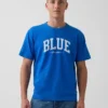 Camiseta Get Blue con logo y corte holgado