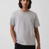 Camiseta holgada de peso pesado para adultos