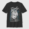 Camiseta infantil con diseño extragrande de Dolly Parton con retrato de guitarra