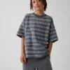Camiseta oversize de peso pesado para niños