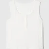 Camiseta sin mangas de punto calado para niños GAP × DôEn