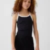 Camiseta sin mangas deportiva con espalda nadadora para niños