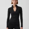 Chaqueta GapFit Smooth con cremallera
