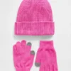 Conjunto de gorro y guantes para niños