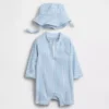 Conjunto de natación con camiseta protectora para bebé