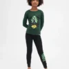 Conjunto de pijama infantil de algodón cepillado orgánico «Wicked»