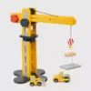 Juguete de grúa amarilla para niños pequeños «Little Builder»