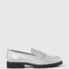 Mocasines metalizados para niños