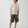 Pantalones cortos cargo holgados para niños