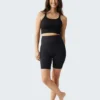 Pantalones cortos de ciclismo posparto de Ingrid e Isabel