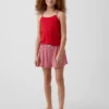 Pantalones cortos de pijama de canalé reciclado para niños