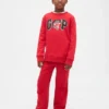 Pantalones de sudadera ajustados con logotipo para niños