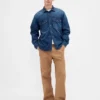 Pantalones holgados de carpintero de lona estilo años 90