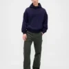 Pantalones holgados de carpintero de pana estilo años 90