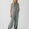 Pantalones holgados de pierna ancha para niños