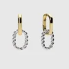 Pendientes de aro doble Ana Luisa Ash