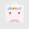 Pendientes de rosca «Pierced Co Strawberry Jam»