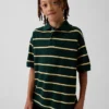 Polo de piqué holgado para niños