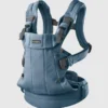 Portabebés Babybjorn Harmony de tela tejida en melange