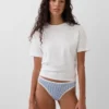 Tanga de algodón orgánico elástico