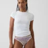 Tanga de algodón orgánico elástico súper suave