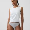Tanga de algodón orgánico elástico súper suave