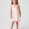 Vestido de encaje para bebés y niños pequeños