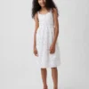 Vestido sin mangas midi para niñas