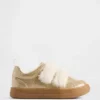 Zapatillas con purpurina y piel vegana para niños pequeños