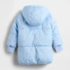 Abrigo acolchado grueso para bebés y niños