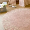 Alfombra lavable de Lorena Canals «ABC Natural Vintage Nude»
