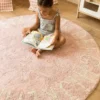 Alfombra lavable de Lorena Canals «ABC Natural Vintage Nude»
