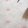 Alfombra lavable de Lorena Canals Hippy Dots Vintage Nude