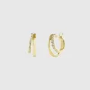 Ana Luisa Toda: Mini aretes de aro doble