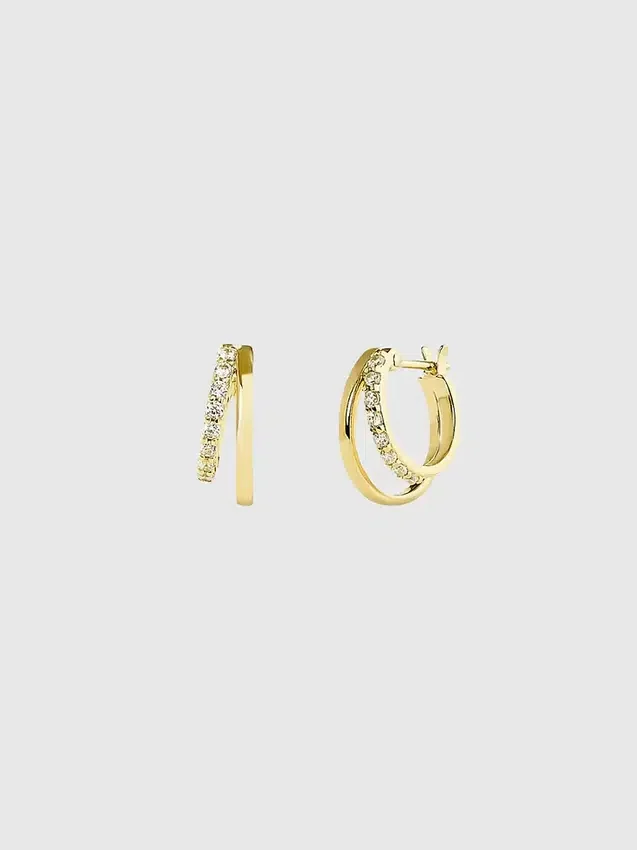 Ana Luisa Toda: Mini aretes de aro doble